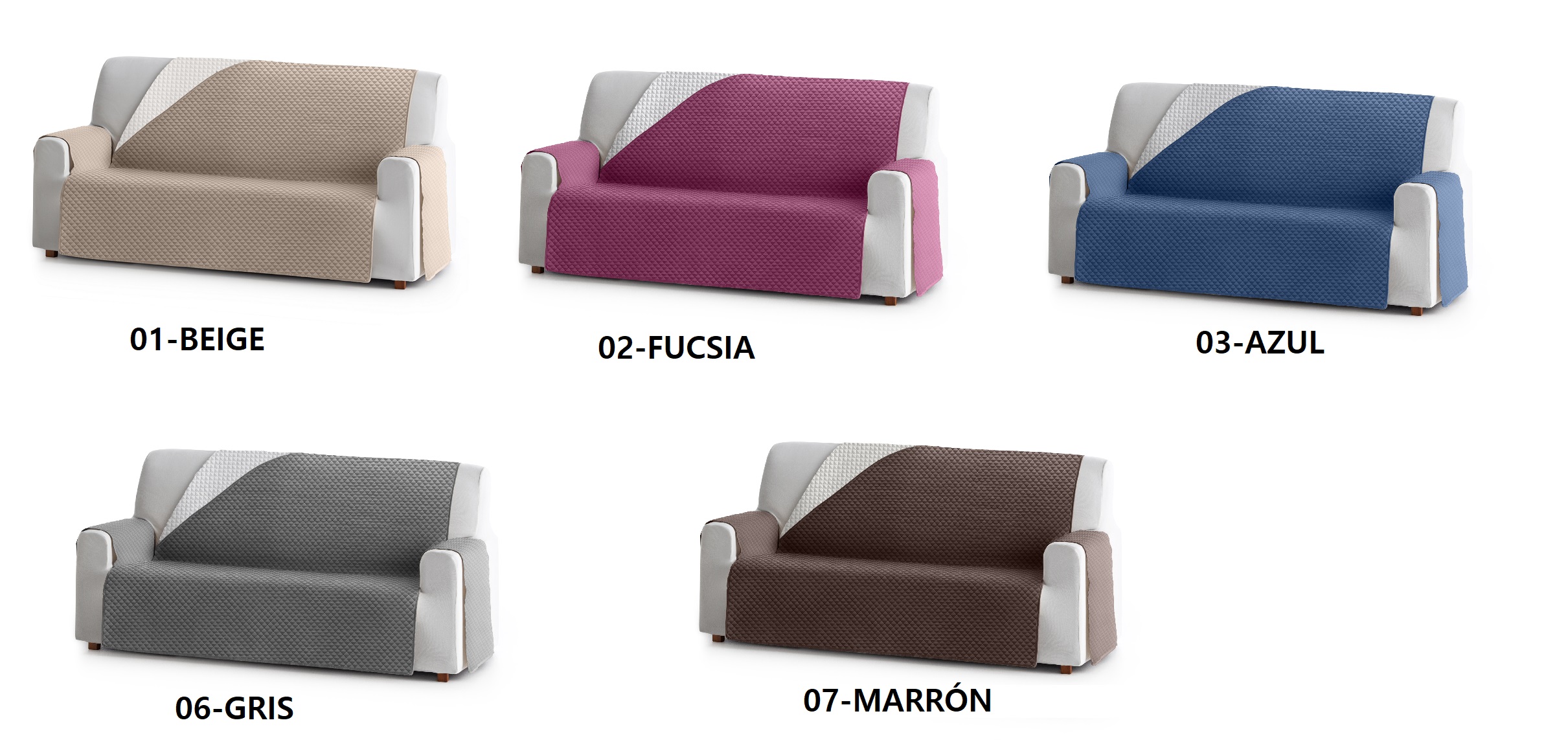 Colorido Funda Sofa oslo protect de Eysa
